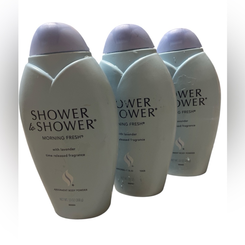 Shower To Shower Morning Fresh Absorbent Body Powder, 13 oz bottles